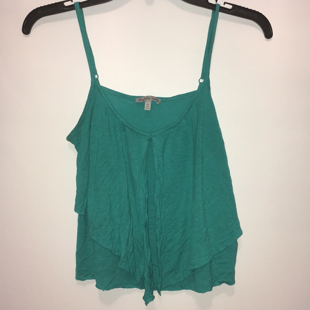 Gorgeous turquoise tank top